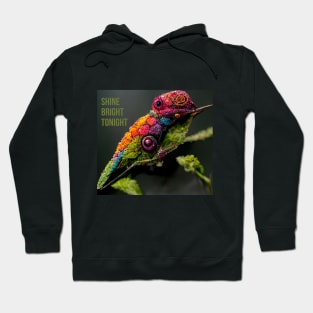 Colorful chameleon - amazing inspirational motivational artwork for nature lover Hoodie